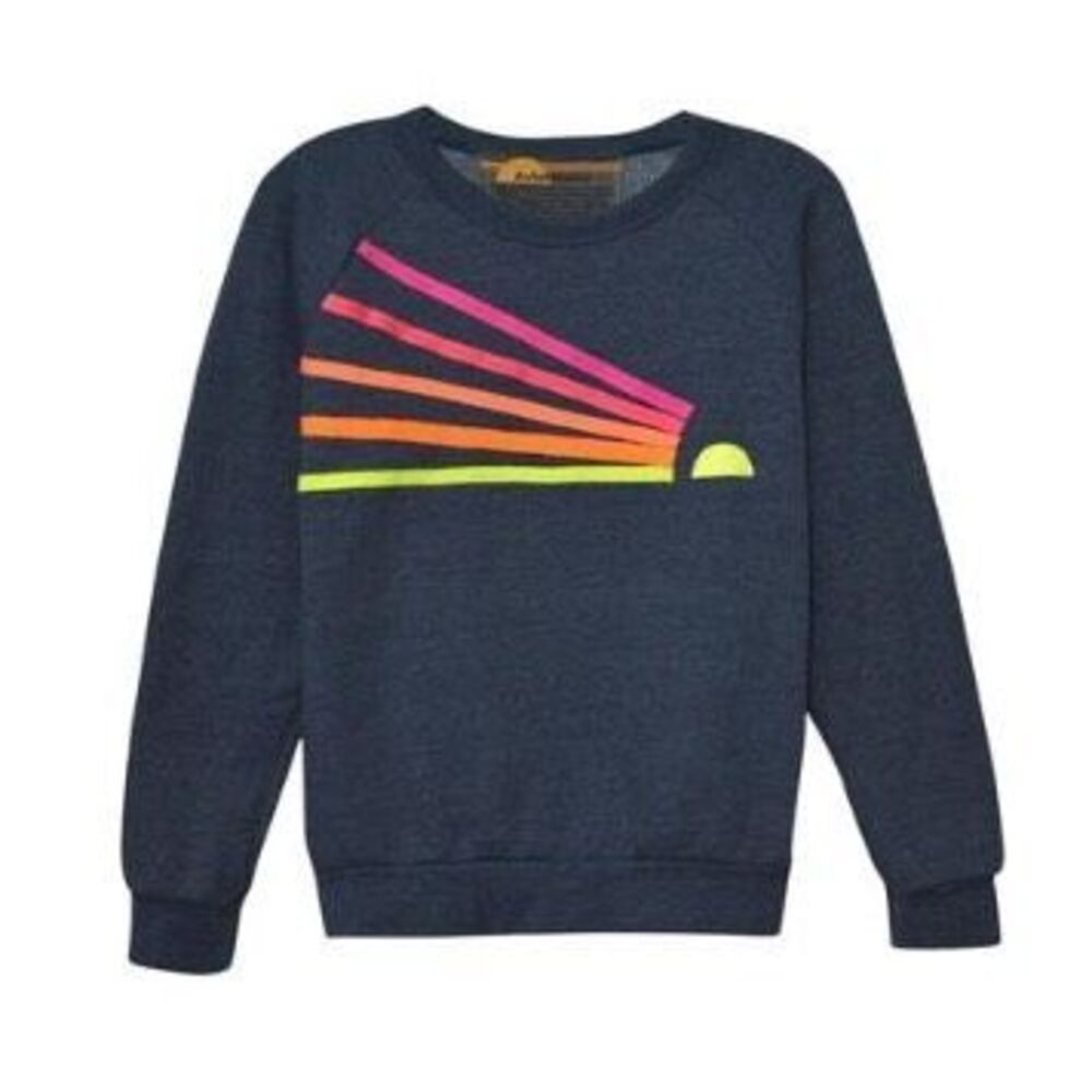 Aviator Nation Kids/Toddler Neon Daydream Crewneck Sweatshirt